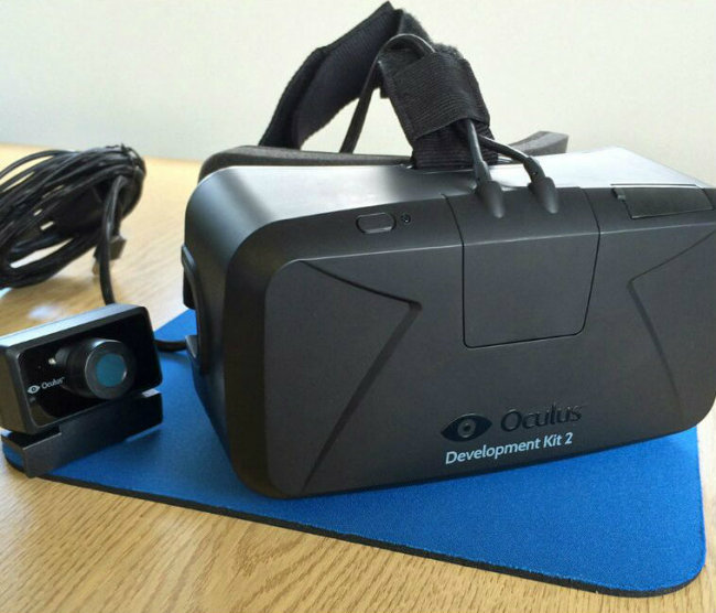 Oculus DK2 met infraroodcamera